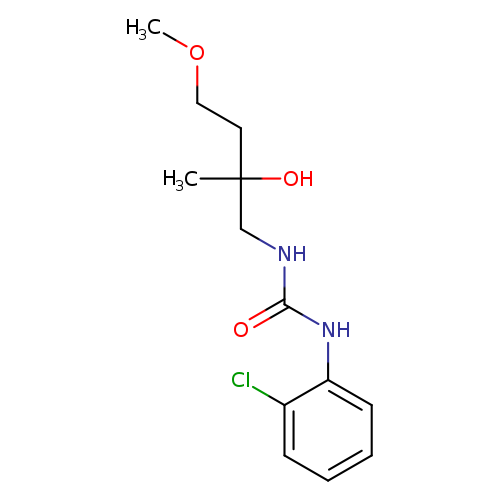 1-(2-chlorophenyl)-3-(2-hydroxy-4-methoxy-2-methylbutyl)urea
