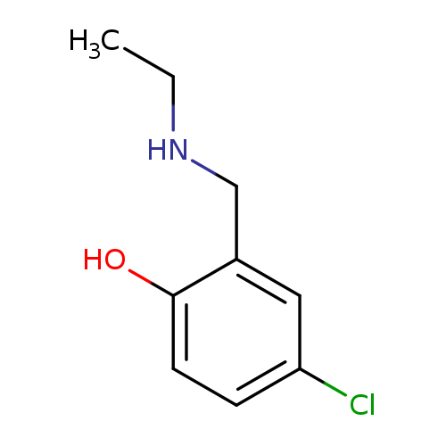 Phenol, 4-chloro-2-[(ethylamino)methyl]-