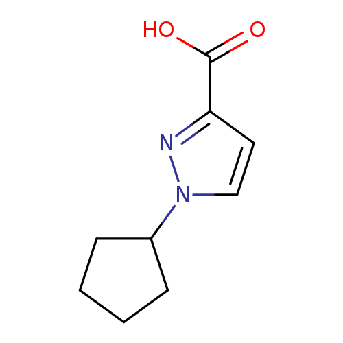 1-Cyclopentyl-1H-pyrazole-3-carboxylic acid