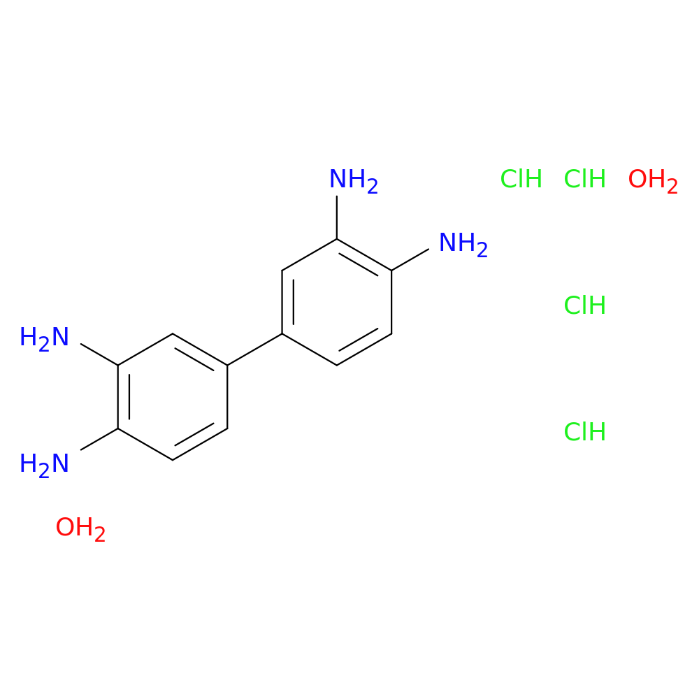 [1,1'-Biphenyl]-3,3',4,4'-tetraamine tetrahydrochloride dihydrate