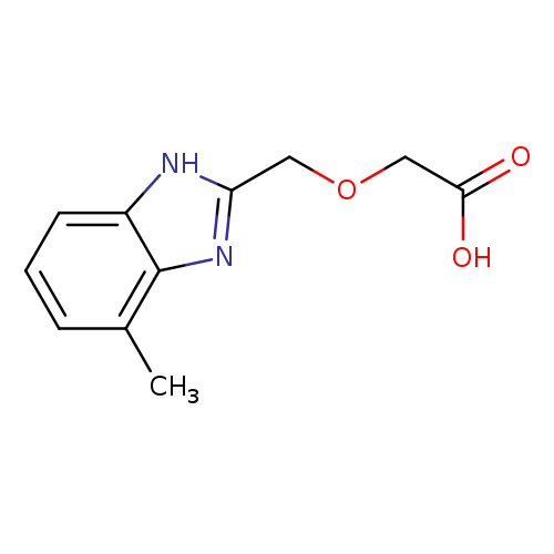 [(4-Methyl-1h-benzimidazol-2-yl)methoxy]acetic acid