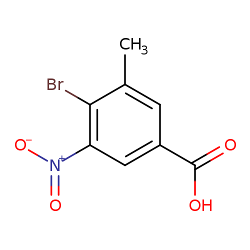 4-Bromo-3-methyl-5-nitrobenzoic acid