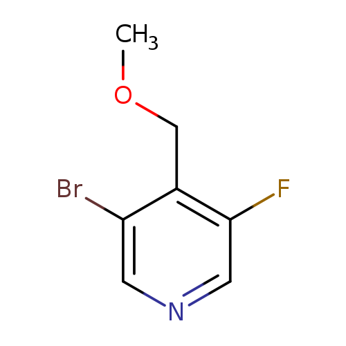 3-Bromo-5-fluoro-4-(methoxymethyl)pyridine