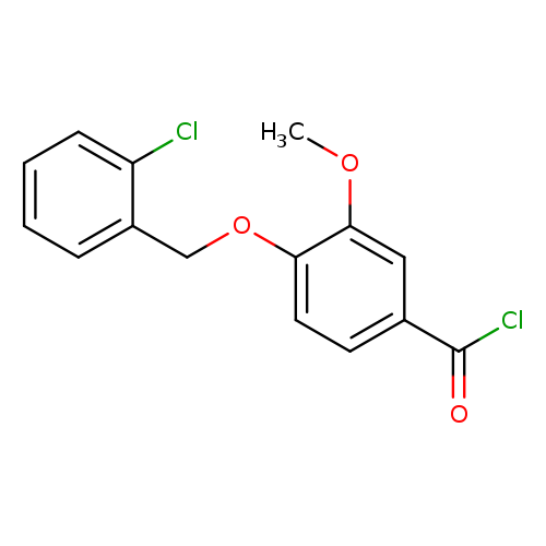 4-[(2-Chlorobenzyl)oxy]-3-methoxybenzoyl chloride