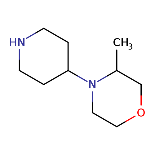 3-methyl-4-(piperidin-4-yl)morpholine