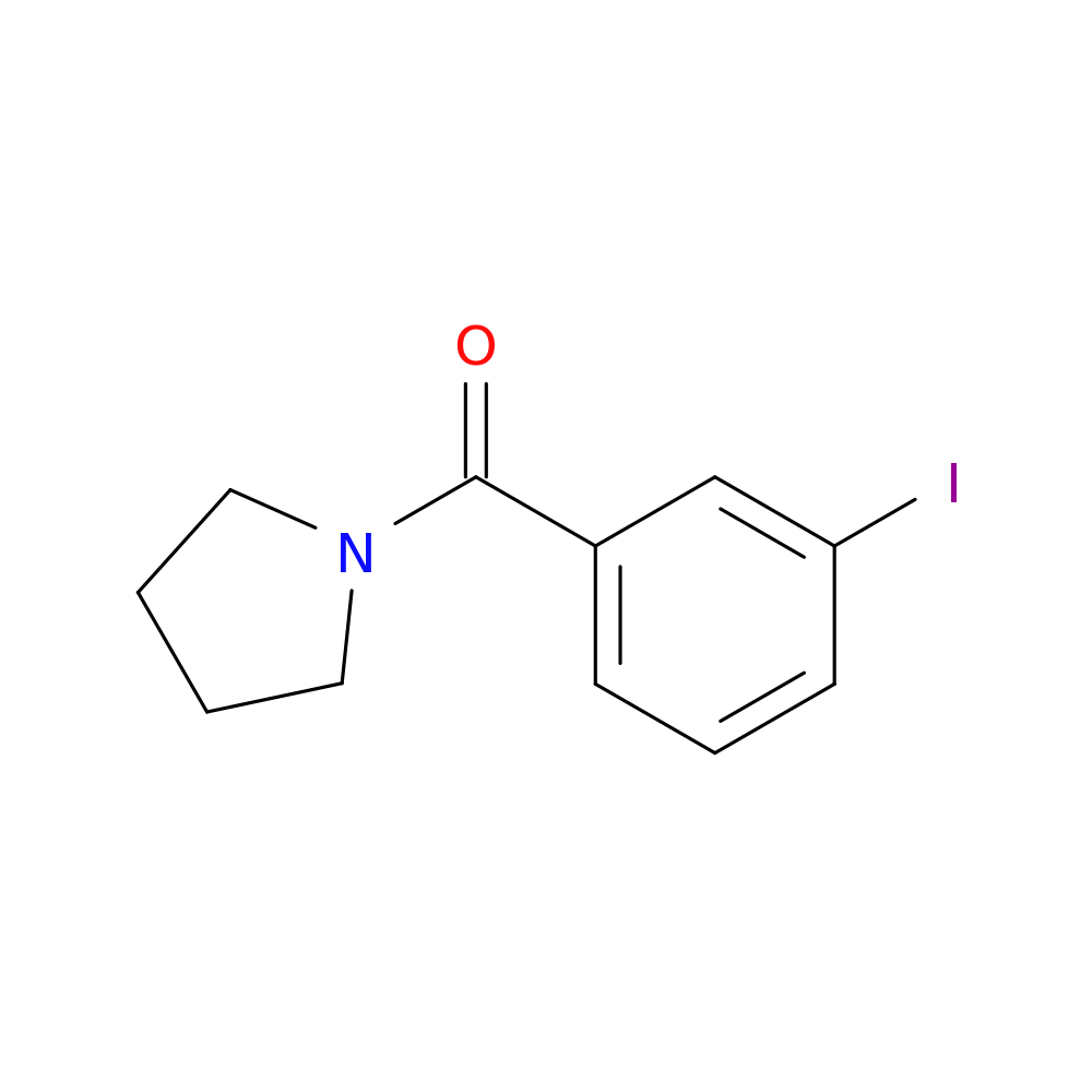 1-[(3-Iodophenyl)carbonyl]pyrrolidine