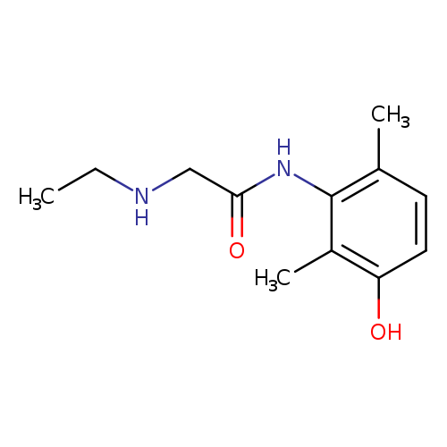 3-hydroxy-monoethylglycinexylidide