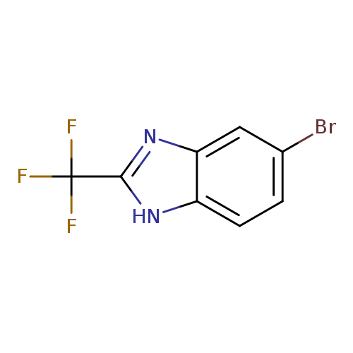 1H-BENZIMIDAZOLE, 6-BROMO-2-(TRIFLUOROMETHYL)-