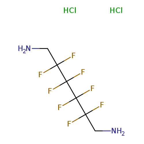 2,2,3,3,4,4,5,5-octafluorohexane-1,6-diamine dihydrochloride