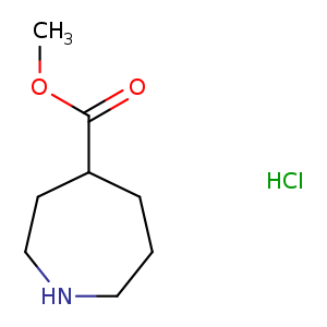 1H-Azepine-4-carboxylic acid, hexahydro-, methyl ester, hydrochloride (1:1)