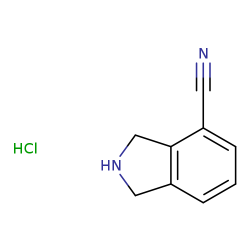 1H-Isoindole-4-carbonitrile, 2,3-dihydro-, hydrochloride (1:1)