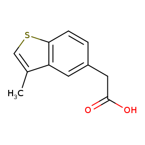 2-(3-methyl-1-benzothiophen-5-yl)acetic acid