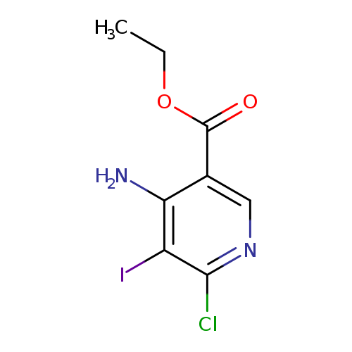 Ethyl 4-amino-6-chloro-5-iodonicotinate