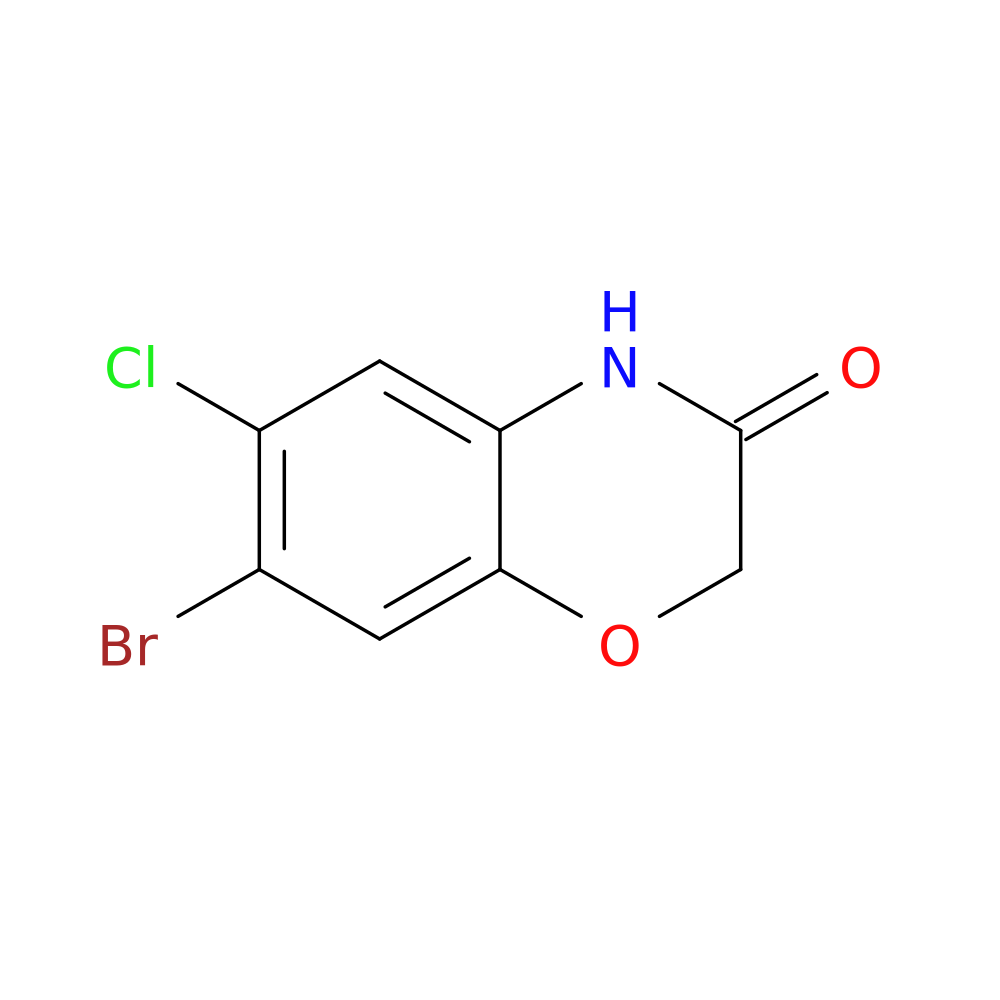7-Bromo-6-Chloro-2H-Benzo[b][1,4]Oxazin-3(4H)-One