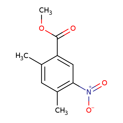 Benzoic acid, 2,4-dimethyl-5-nitro-, methyl ester