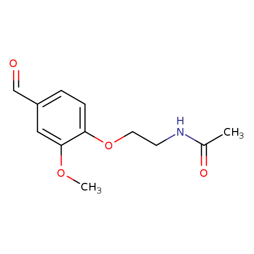 N-[2-(4-Formyl-2-methoxyphenoxy)ethyl]acetamide