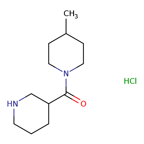 (4-Methylpiperidino)(3-piperidinyl)methanone hydrochloride