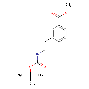 Methyl 3-(2-((tert-butoxycarbonyl)amino)ethyl)benzoate