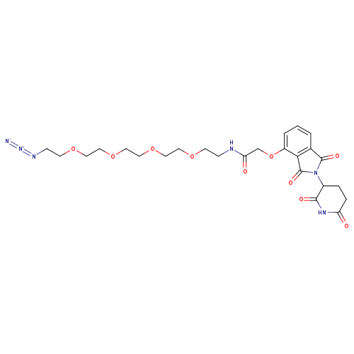 Thalidomide-O-amido-PEG4-azide