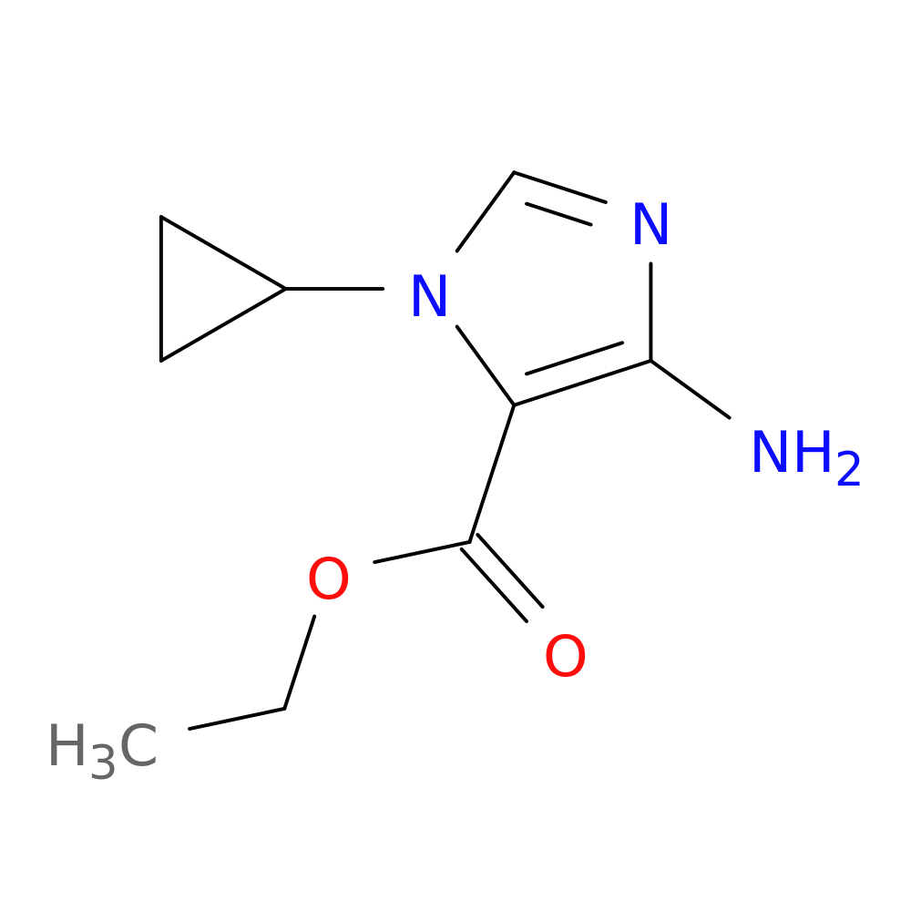 ethyl 4-amino-1-cyclopropyl-1H-imidazole-5-carboxylate