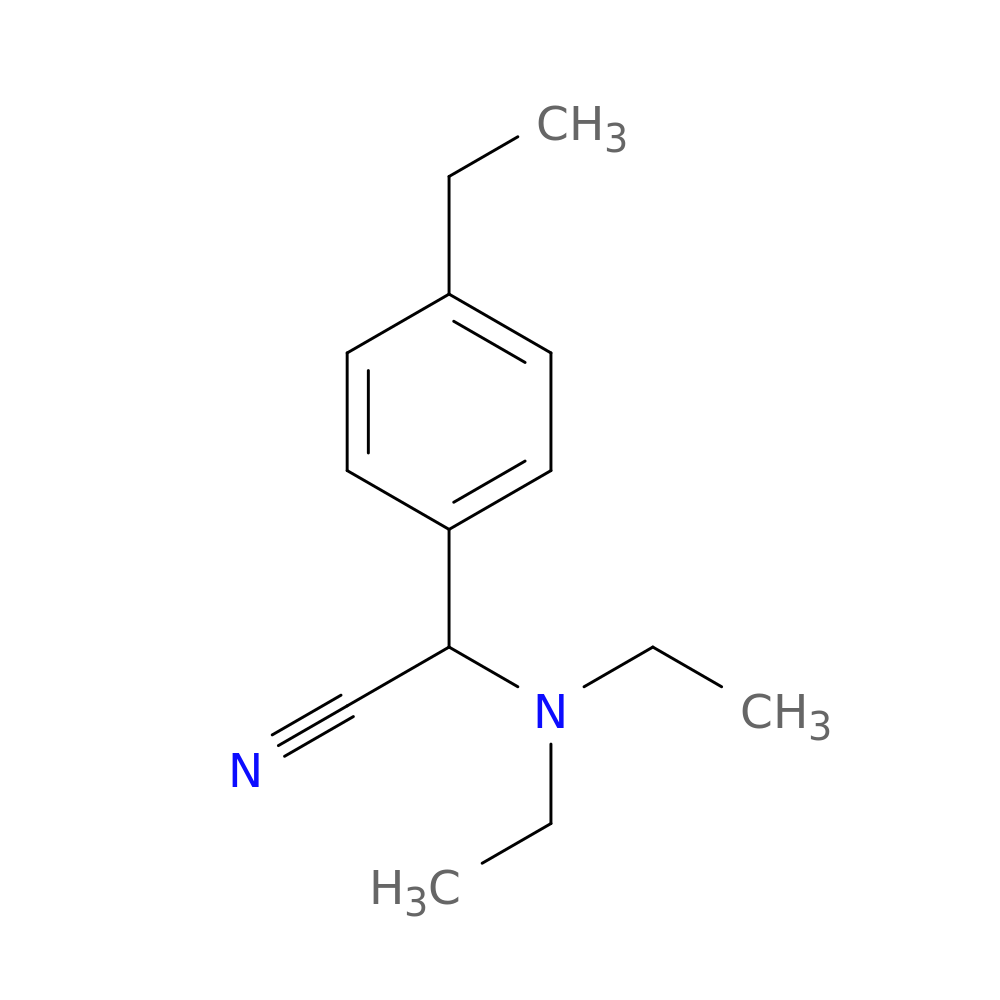 2-(Diethylamino)-2-(4-ethylphenyl)acetonitrile