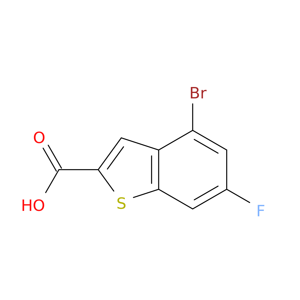 4-Bromo-6-fluorobenzo[b]thiophene-2-carboxylic acid