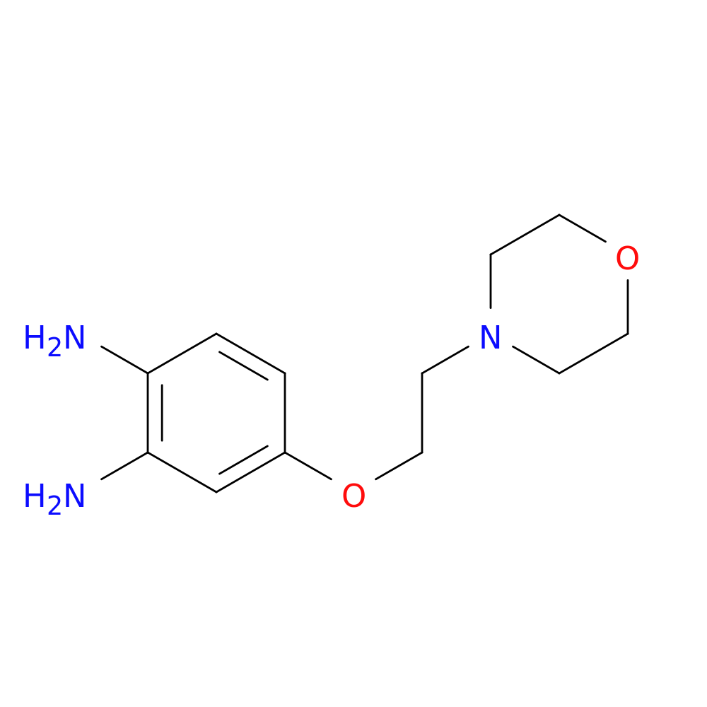 4-(2-Morpholinoethoxy)benzene-1,2-diamine triHCl
