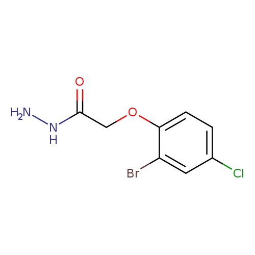 2-(2-Bromo-4-chlorophenoxy)acetohydrazide