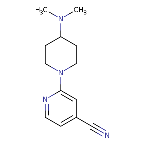 2-[4-(dimethylamino)piperidin-1-yl]pyridine-4-carbonitrile