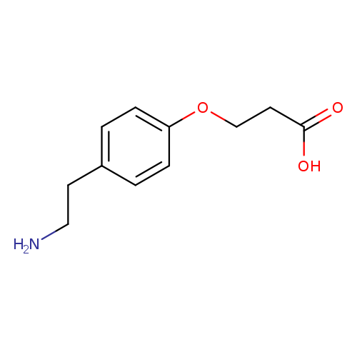 3-[4-(2-Aminoethyl)phenoxy]propanoic acid HCl