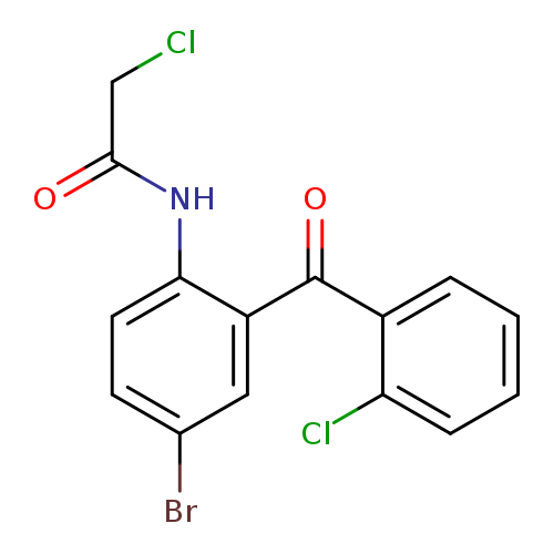 Acetamide, N-[4-bromo-2-(2-chlorobenzoyl)phenyl]-2-chloro-