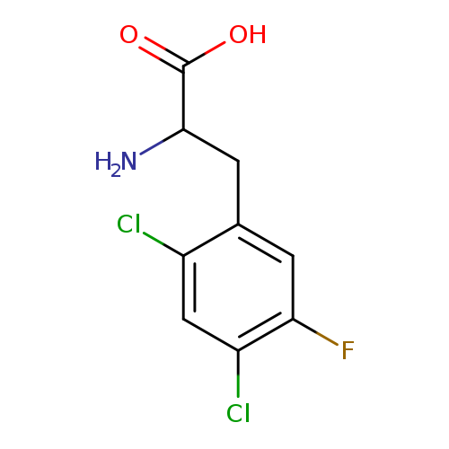 2,4-Dichloro-5-fluoro-dl-phenylalanine