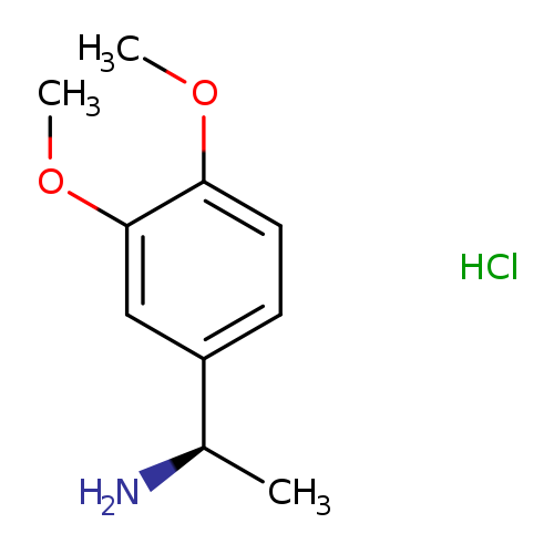 Benzenemethanamine, 3,4-dimethoxy-a-methyl-, hydrochloride, (aR)-