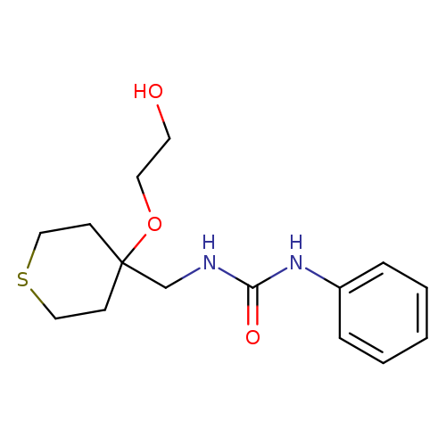 3-{[4-(2-hydroxyethoxy)thian-4-yl]methyl}-1-phenylurea
