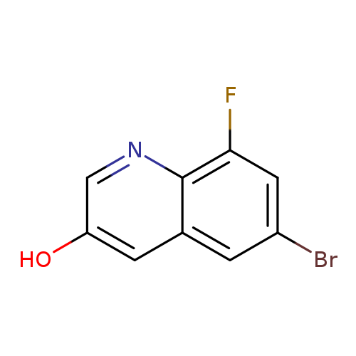 6-bromo-8-fluoroquinolin-3-ol