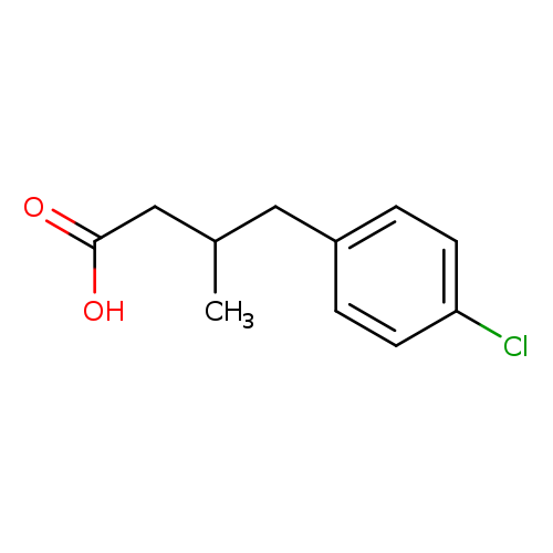 4-(4-chlorophenyl)-3-methylbutanoic acid