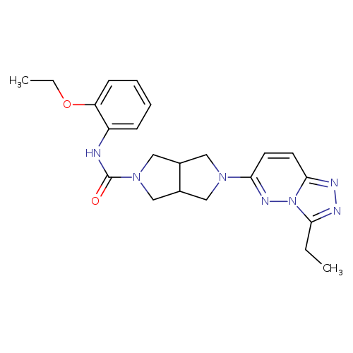 N-(2-ethoxyphenyl)-5-{3-ethyl-[1,2,4]triazolo[4,3-b]pyridazin-6-yl}-octahydropyrrolo[3,4-c]pyrrole-2-carboxamide