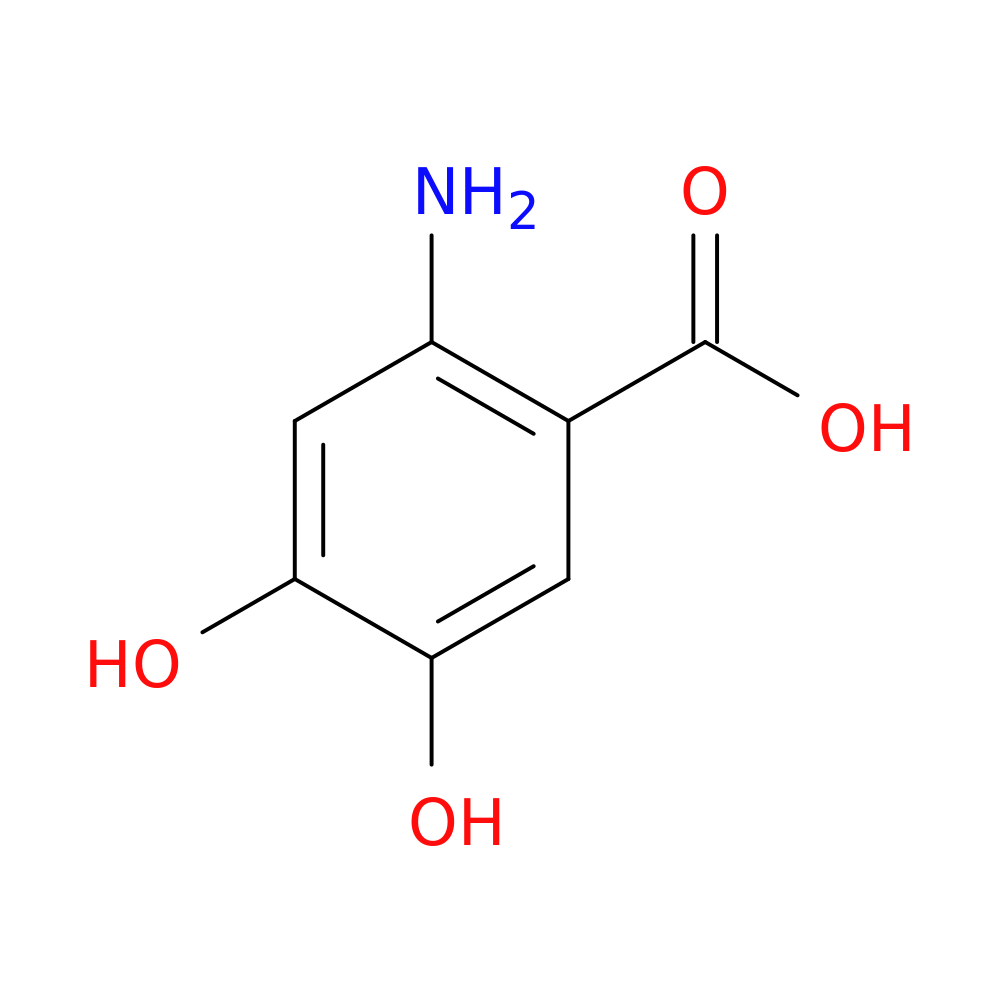 2-Amino-4,5-dihydroxybenzoic acid