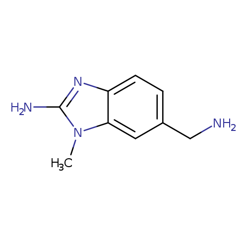 6-(aminomethyl)-1-methyl-1H-1,3-benzodiazol-2-amine