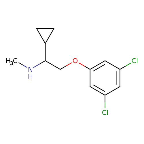 [1-Cyclopropyl-2-(3,5-dichlorophenoxy)ethyl]methylamine
