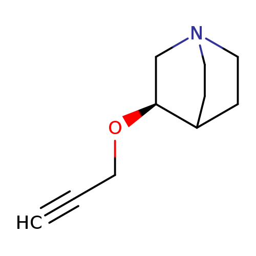 1-Azabicyclo[2.2.2]octane, 3-(2-propyn-1-yloxy)-, (3R)-
