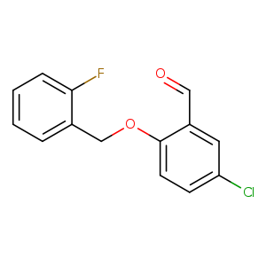 5-Chloro-2-[(2-fluorobenzyl)oxy]benzaldehyde