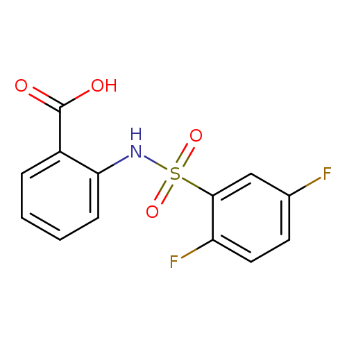 2-(2,5-difluorobenzenesulfonamido)benzoic acid