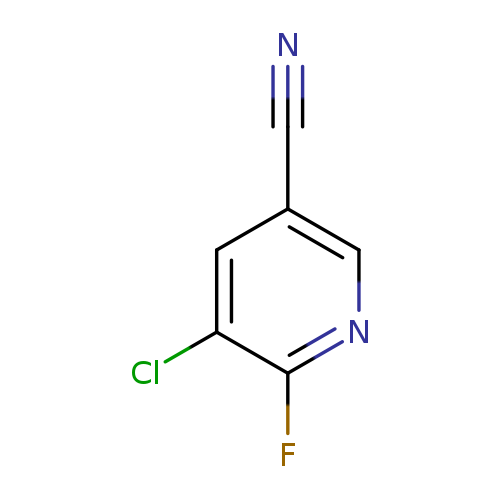 5-chloro-6-fluoropyridine-3-carbonitrile