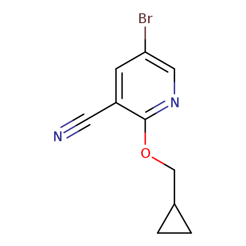 5-Bromo-2-(cyclopropylmethoxy)pyridine-3-carbonitrile
