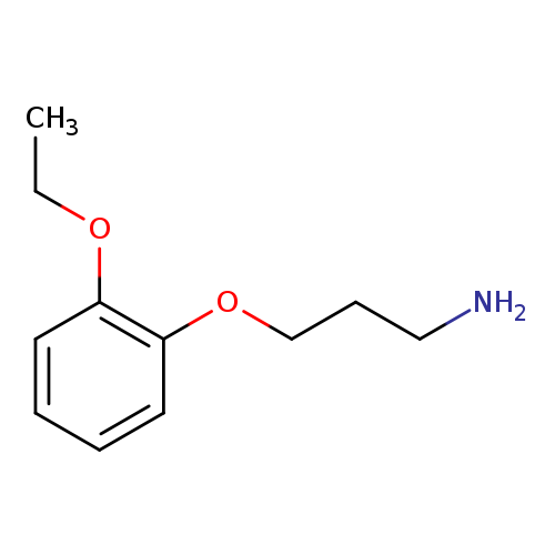 1-Propanamine, 3-(2-ethoxyphenoxy)-