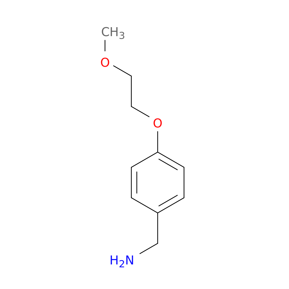 (4-(2-Methoxyethoxy)phenyl)methanamine