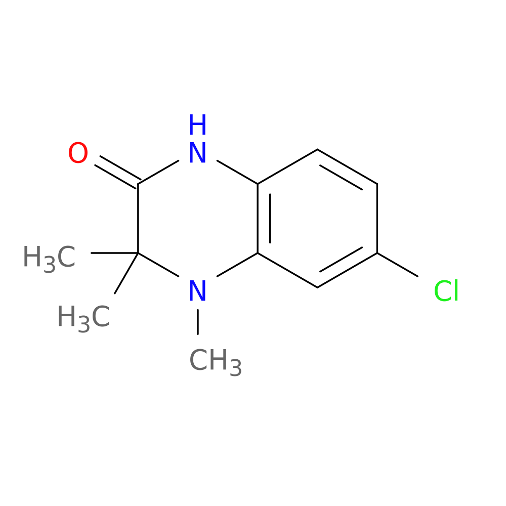 6-chloro-3,3,4-trimethyl-1,2,3,4-tetrahydroquinoxalin-2-one
