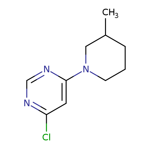 4-chloro-6-(3-methylpiperidin-1-yl)pyrimidine