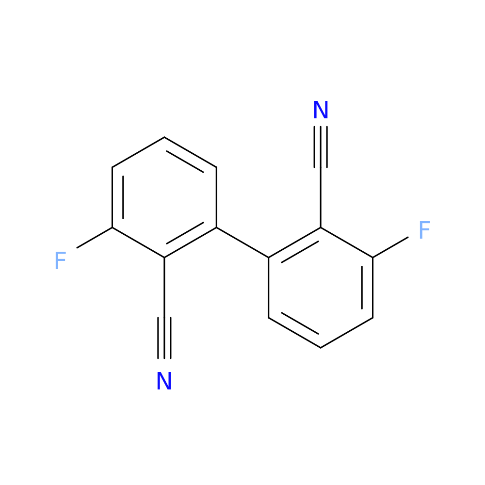 2-(2-Cyano-3-fluorophenyl)-6-fluorobenzonitrile